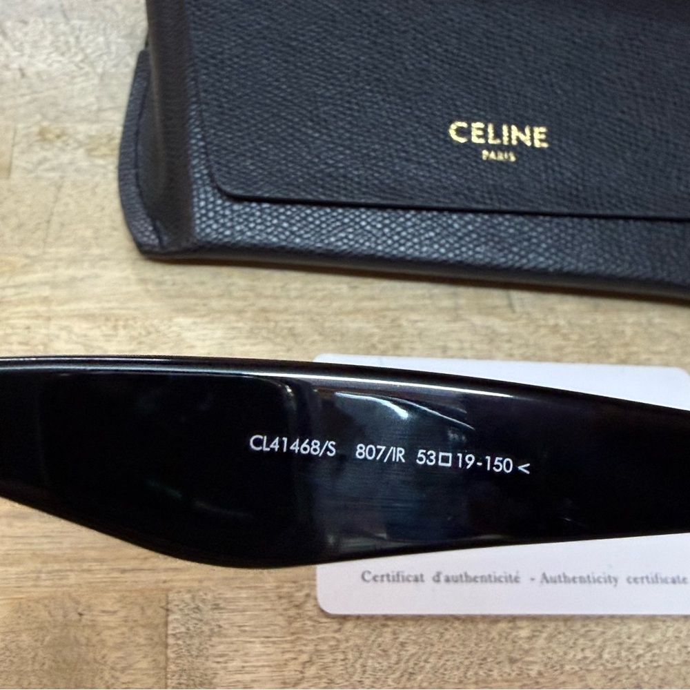 CELINE Edge Cateye Sunglasses with case Phoebe Philo Designer - Picture 4 of 5